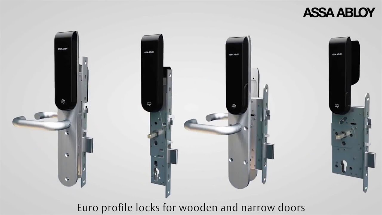 Cerradura ASSA ABLOY Aperio™ L100 EMACS YouTube