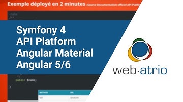 Meetup Technique : Angular 5, Angular Material, Symfony 4 et API Platform !