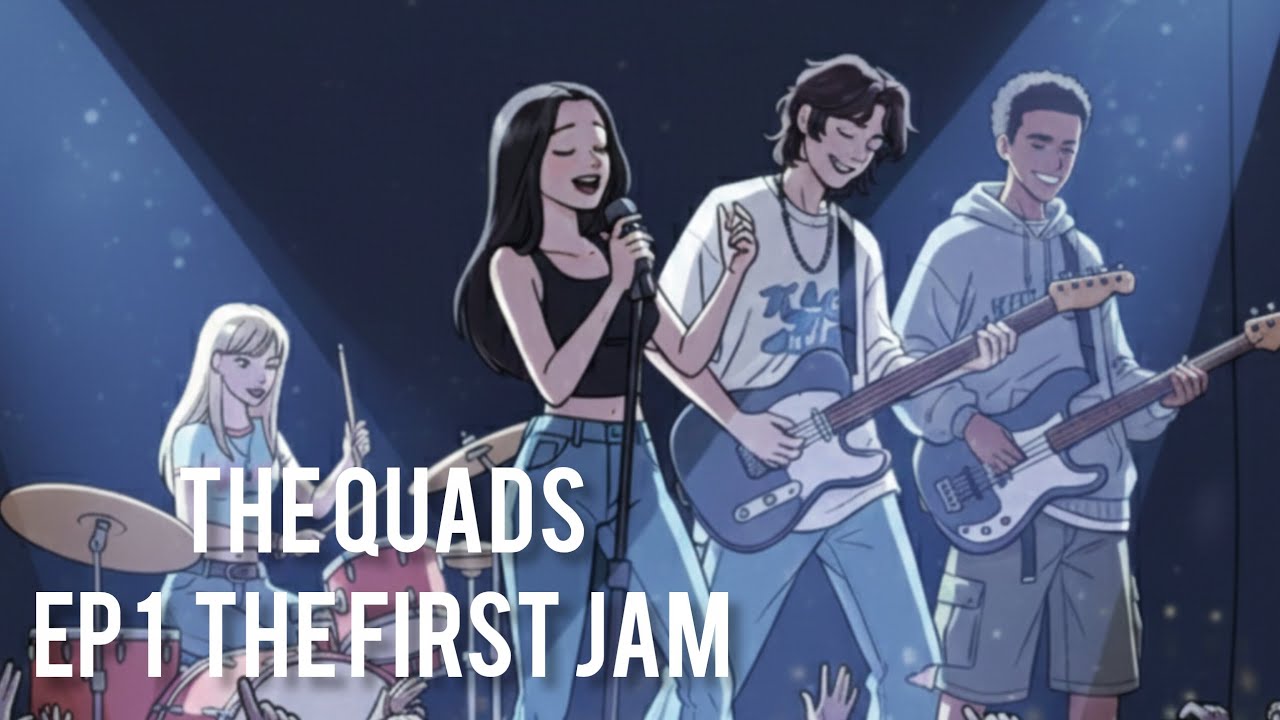 The Quads | Episode 1: First Jam 🎤 | Teen Band Series🎸  