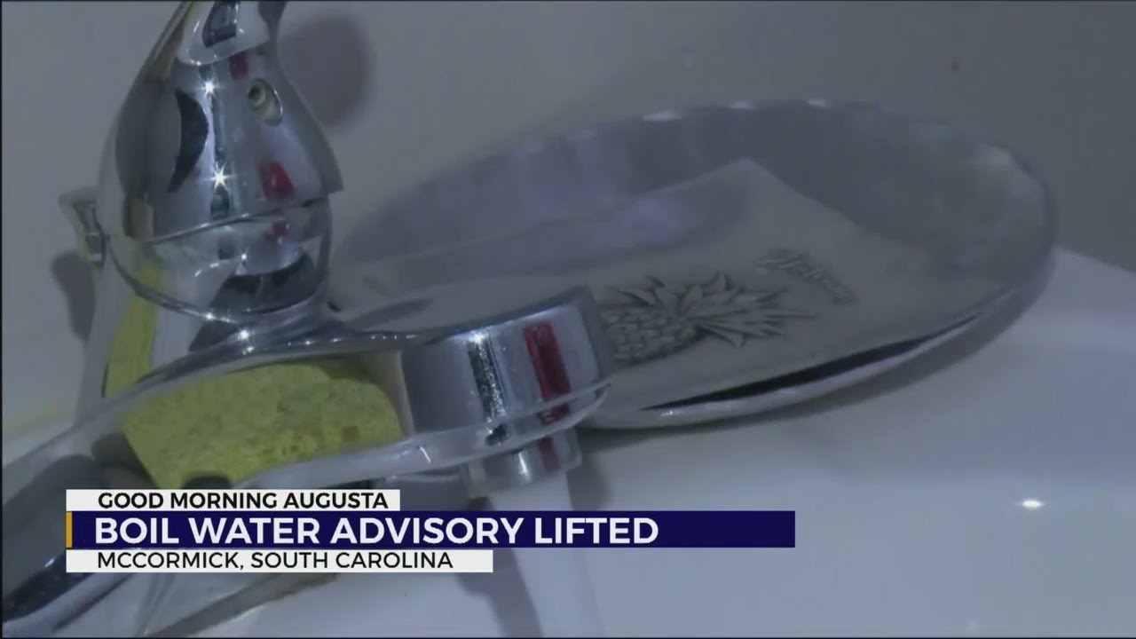 Boil Water Advisory lifted for affected residents in McCormick YouTube