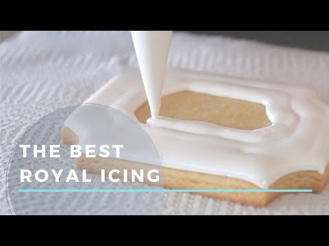 The Best Royal Icing Recipe (no colour bleed, soft bite & puffy icing) hqdefault