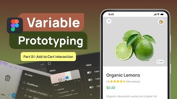 Figma Variable Interaction | Add-to-Cart Experience | Part 01