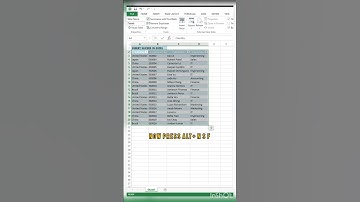 Insert Slicers in Excel 😎 Data Entry trick #excel #dataentry #education #exceltricks #shorts