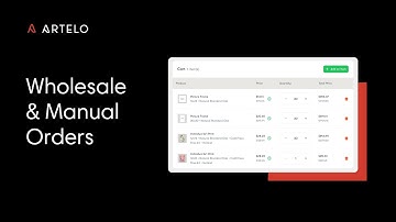 Video 13: Creating Manual and Wholesale Orders