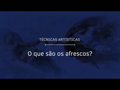 Vídeo: Como são feitos os afrescos?