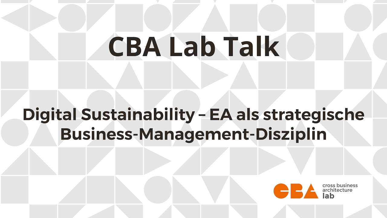CBA Lab Talk –