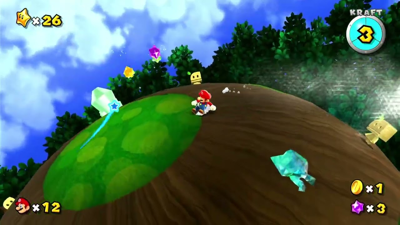 Let's Play Super Mario Galaxy 2 Part 9: Yoshi-Action in der Wuchtwipfel-Galaxie