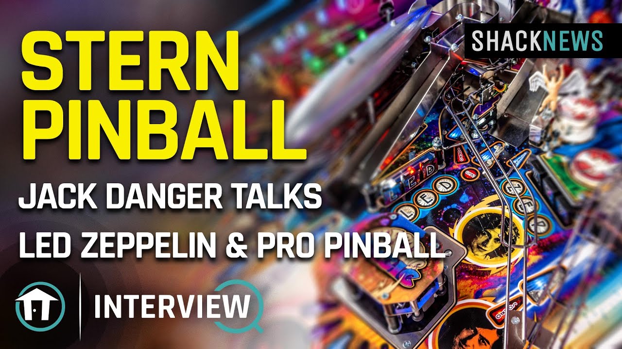 Stern Pinball's Jack Danger Talks Led Zeppelin & Pro Pinball YouTube