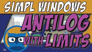 Crestron SIMPL Windows ANTILOG WITH LIMITS Symbol Tutorial
