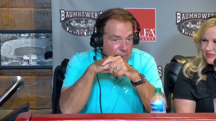 "Be where your feet are" - Coach Saban takes call from young fan on Hey Coach Show