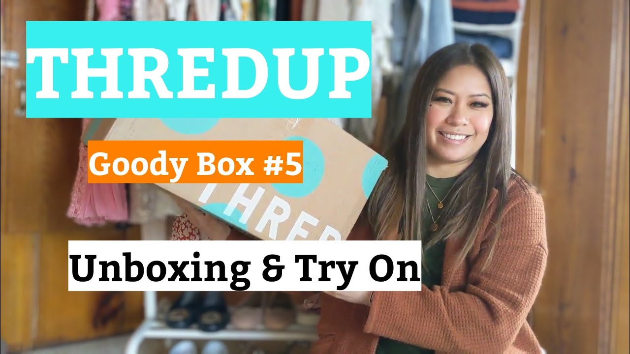 THREDUP GOODY BOX #5 Unboxing & Try On