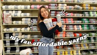 come yarn shopping with me! | my fav yarns