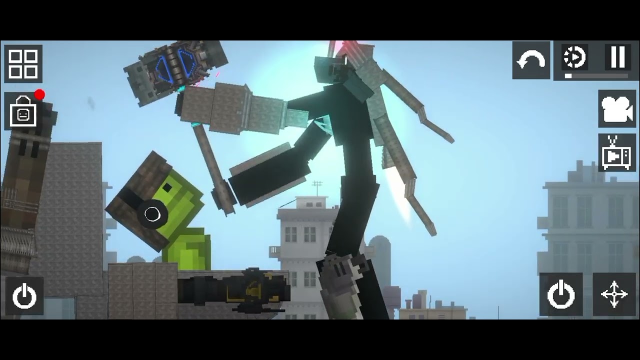 Skibidi toilet in melon sandbox 