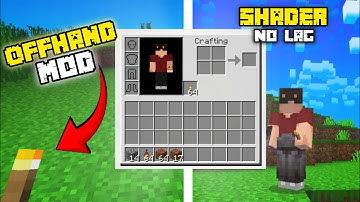 LEFT HAND Torch Addon Minecraft PE 1.21 || DYNAMIC LIGHT Addon MCPE 1.21New Shaders#minecraft #viral