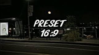 EP 3 Preset 16:9 Alight motion edit🎟️