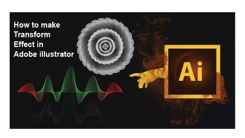 How To Make Transform Effect In Adobe Illustrator || #bangla_tutorial_2024 #vectorjamal