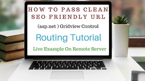 How To Pass Variables Clean Friendly URL SEO Routing (Rewrite)