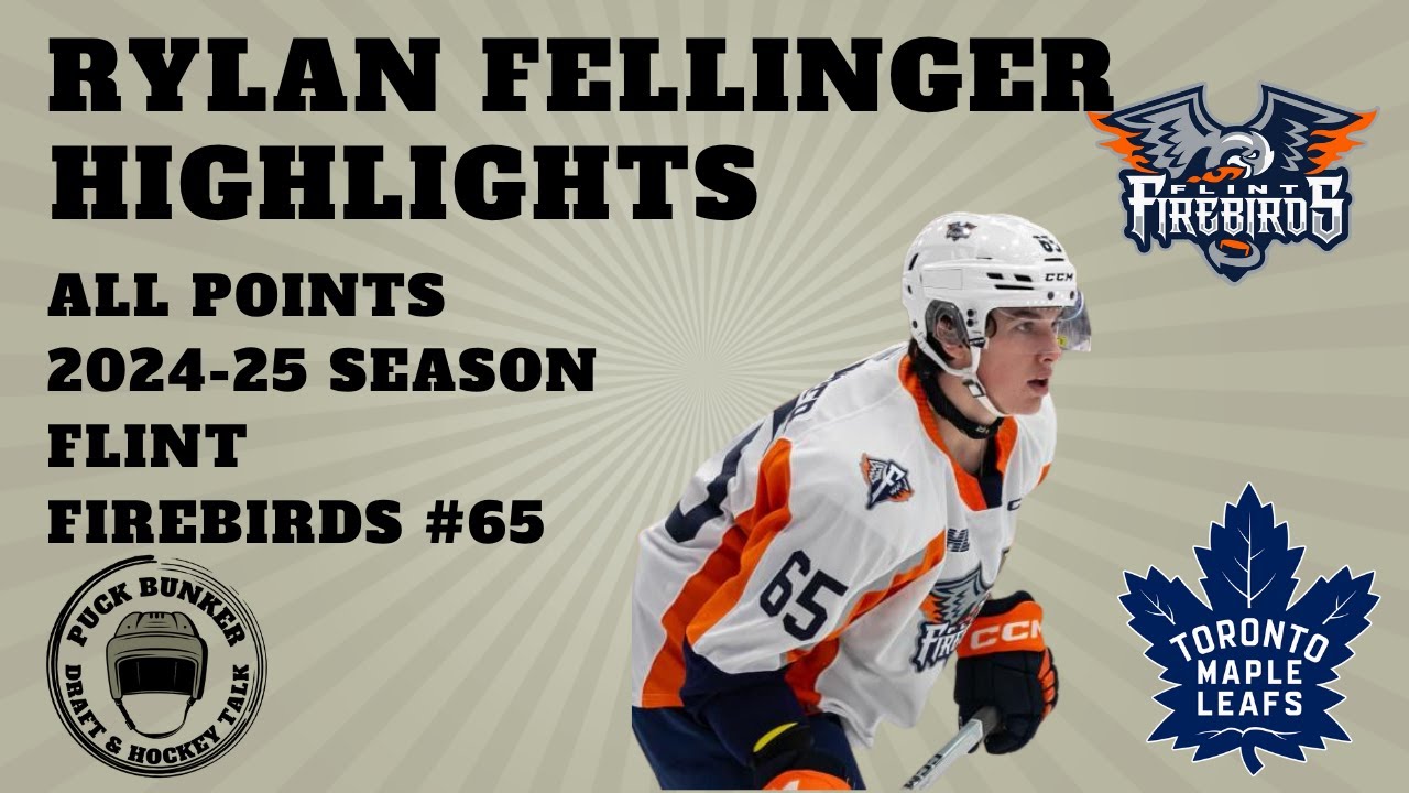 Rylan Fellinger Highlights | All Points 24-25 Season | 2025 NHL Draft ...
