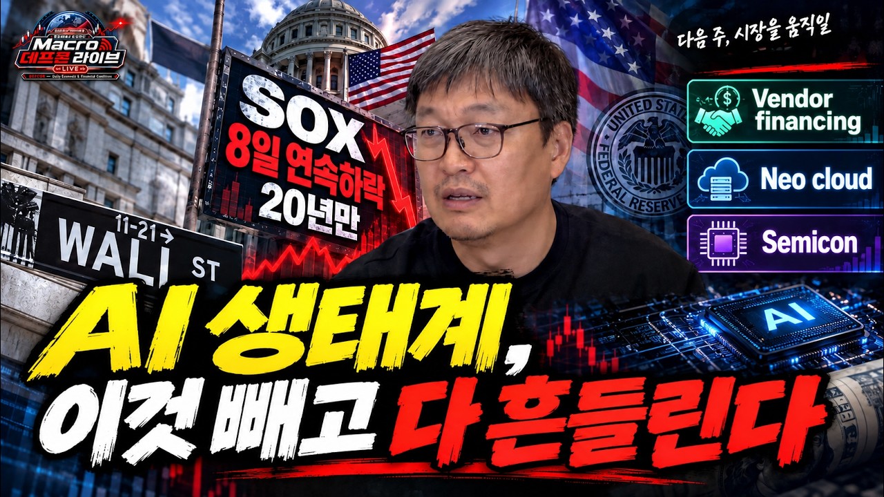 AI 생태계, Risk는 이제 시작, 여진이 계속될 수 있다.