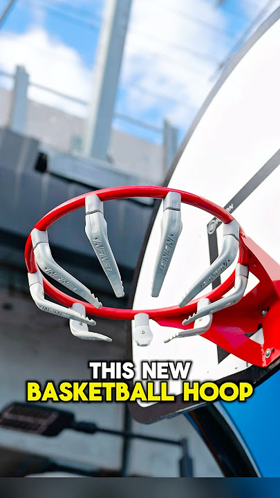 This New Basketball Hoop is Genius! #basketball #shorts