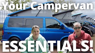 Your Campervan Essentials and Gadgets!