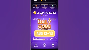 Gemz 12 August Daily Code | Daily Code Today| GEMZ Daily Code Today August 12