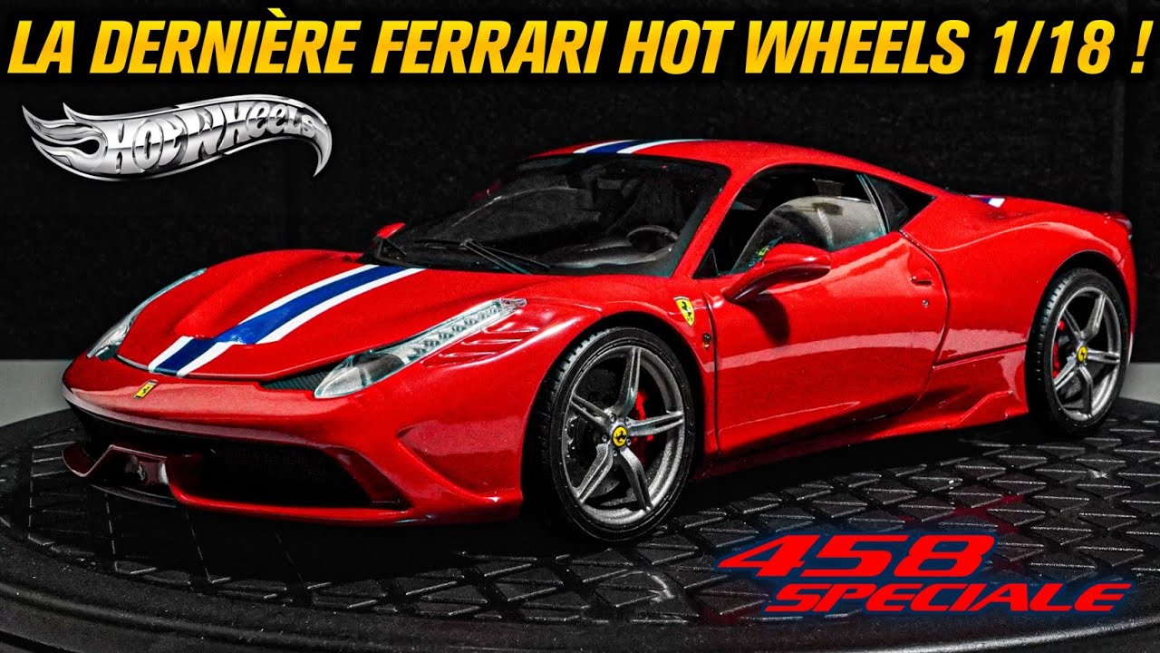 This is the LAST 1/18 scale Hot Wheels Ferrari in history! A