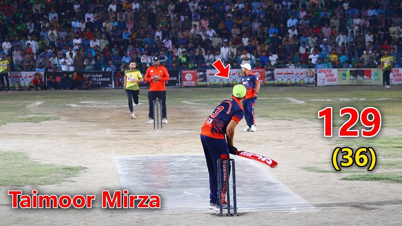 Need 129 Runs From 36 Ball Taimoor Mirza Vs Umri Pacer Best Match in ...