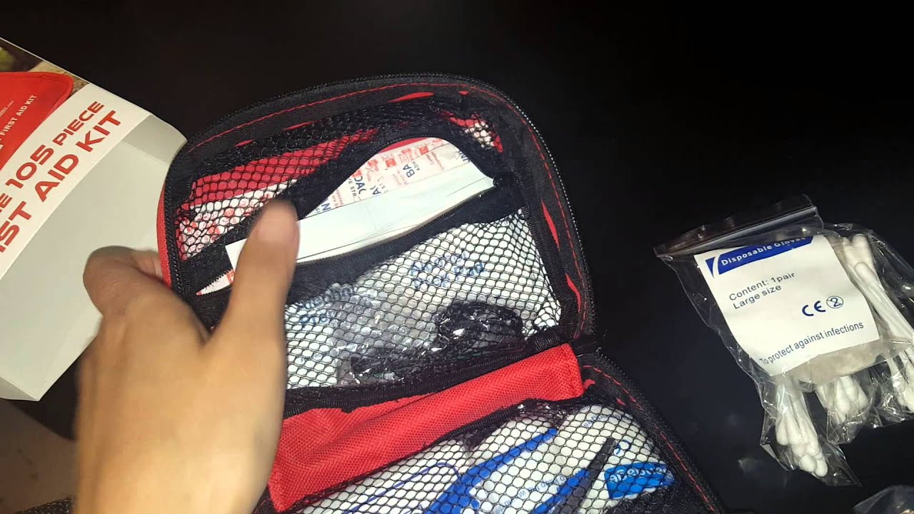 Survival Hax 105 Piece First Aid kit Review