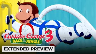 Curious George 3: Back to the Jungle | George Gets Ready For Takeoff