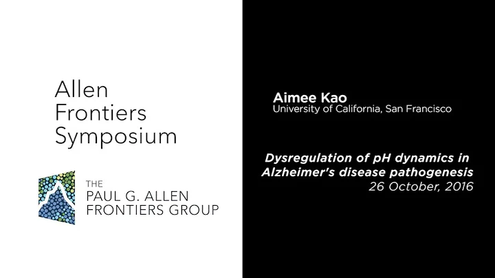 2016 Allen Frontiers Symposium | Aimee Kao