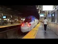 Amtrak Alstom Avelia Liberty Trainset 4 System Test Train Stops @ Newark  Penn Station (6/29/23)