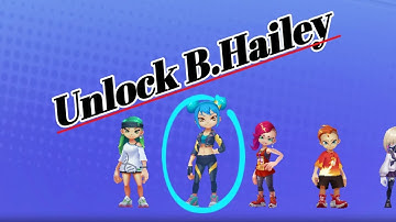 Street Rush game Play unlock B.Hailey new cracter got score & coins(35760)(521)in 1 single run. 🦸‍♀️