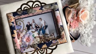 Скрапбукинг: семейный альбом с pop up элементами / Scrapbooking: Family pop up album