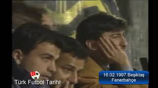 1996 1997 Beşiktaş Fenerbahçe Muhteşem Atmosfer 22Hafta Maçı