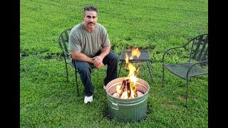 Quick Easy & CHEAP Fire Pit!