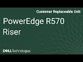 How To Replace Front Expansion Riser 1 On A PowerEdge R570
