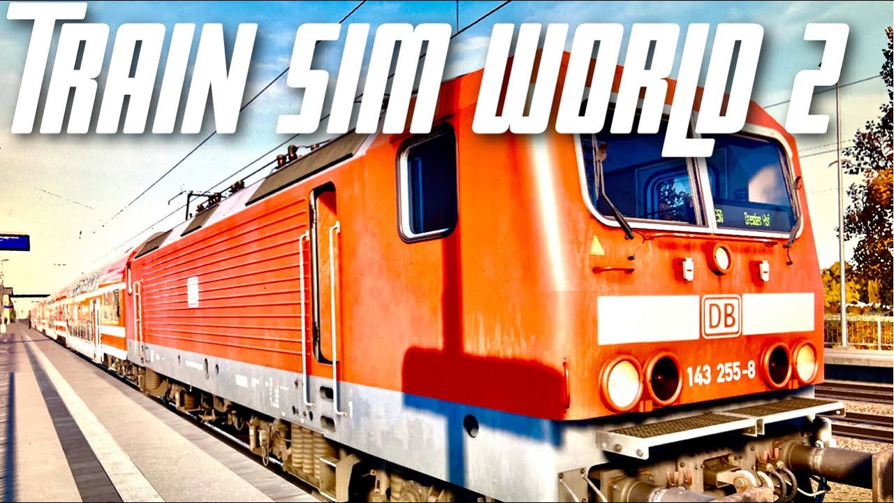 Train Sim World 2 - TSW2 - PS4  - BR143 DB - RE50 Leipzig - Dresden