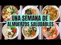 UNA SEMANA DE ALMUERZOS SALUDABLES | Michela Perleche