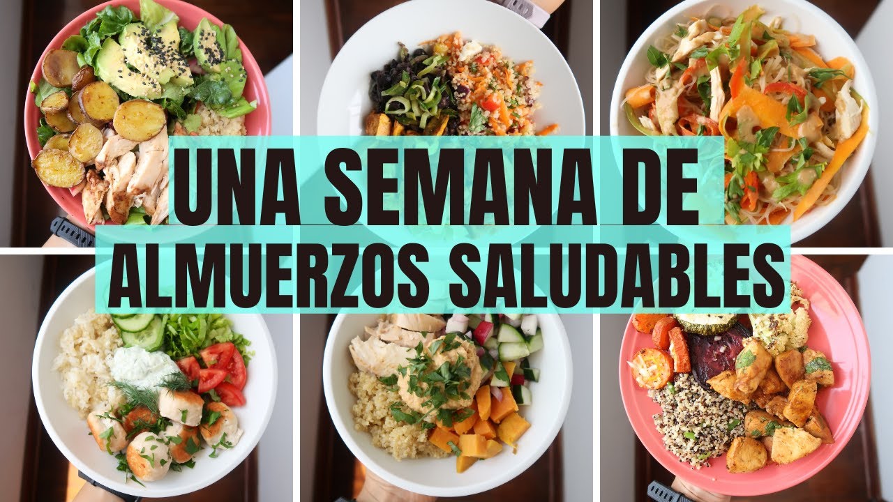 Almuerzos Saludables: 10 Recetas Sanas Y Deliciosas 