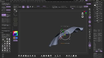 Adding some ruffles in Zbrush