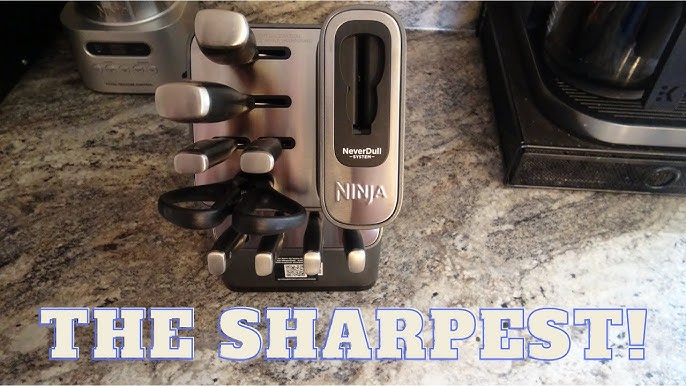 Ninja $300 vs McCook $50 Knife Set I LOVE Ninja Foodi NeverDull Sharpener 