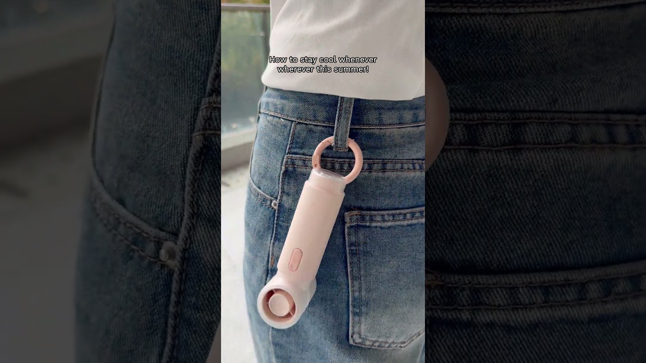 Портативный мини-вентилятор WSKEN, маленький карманный дизайн, зарядка через USB, 5 скоростей 