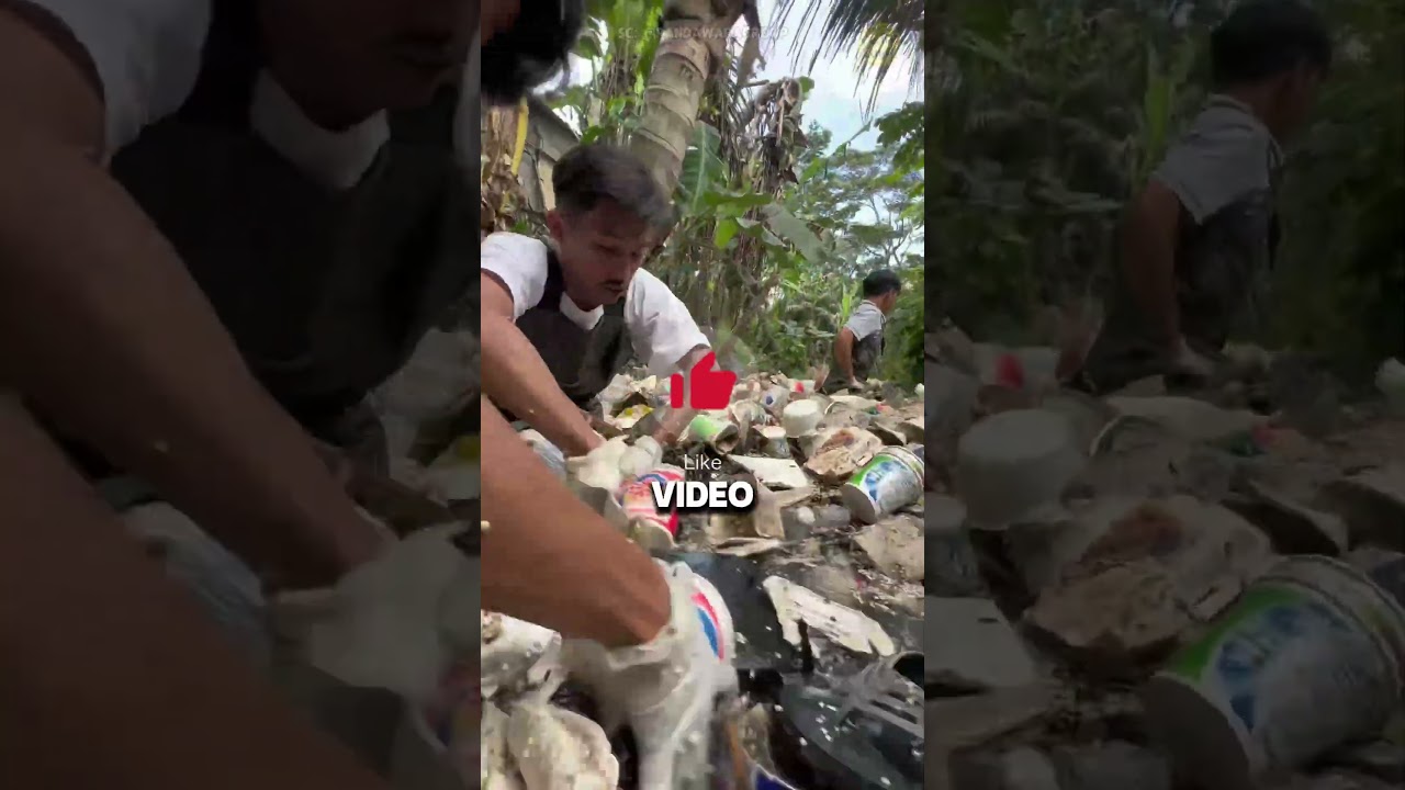 Jangan Buang Sampah Di Sungai!