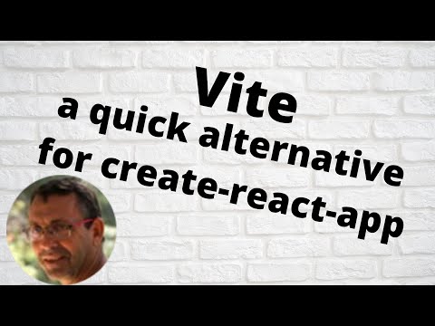 vite - a quick alternative for create-react-app