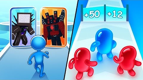 Monster Run Battle Squad l Join Blob Clash 3D / All Level Gameplay: Android,iOS - New APK Mod