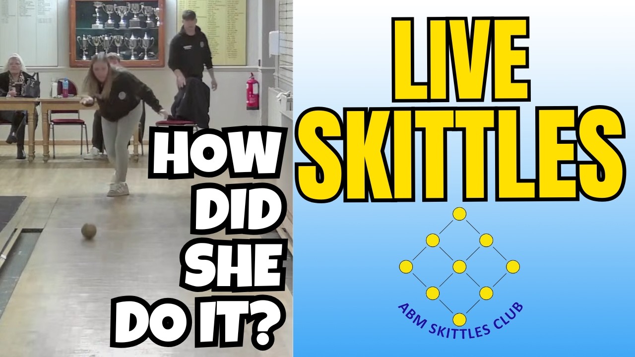 Live British skittles | Splitz&Giggles v Last Six (Div 1) + Young&Bald v Absolutely Skittled (Div 1)