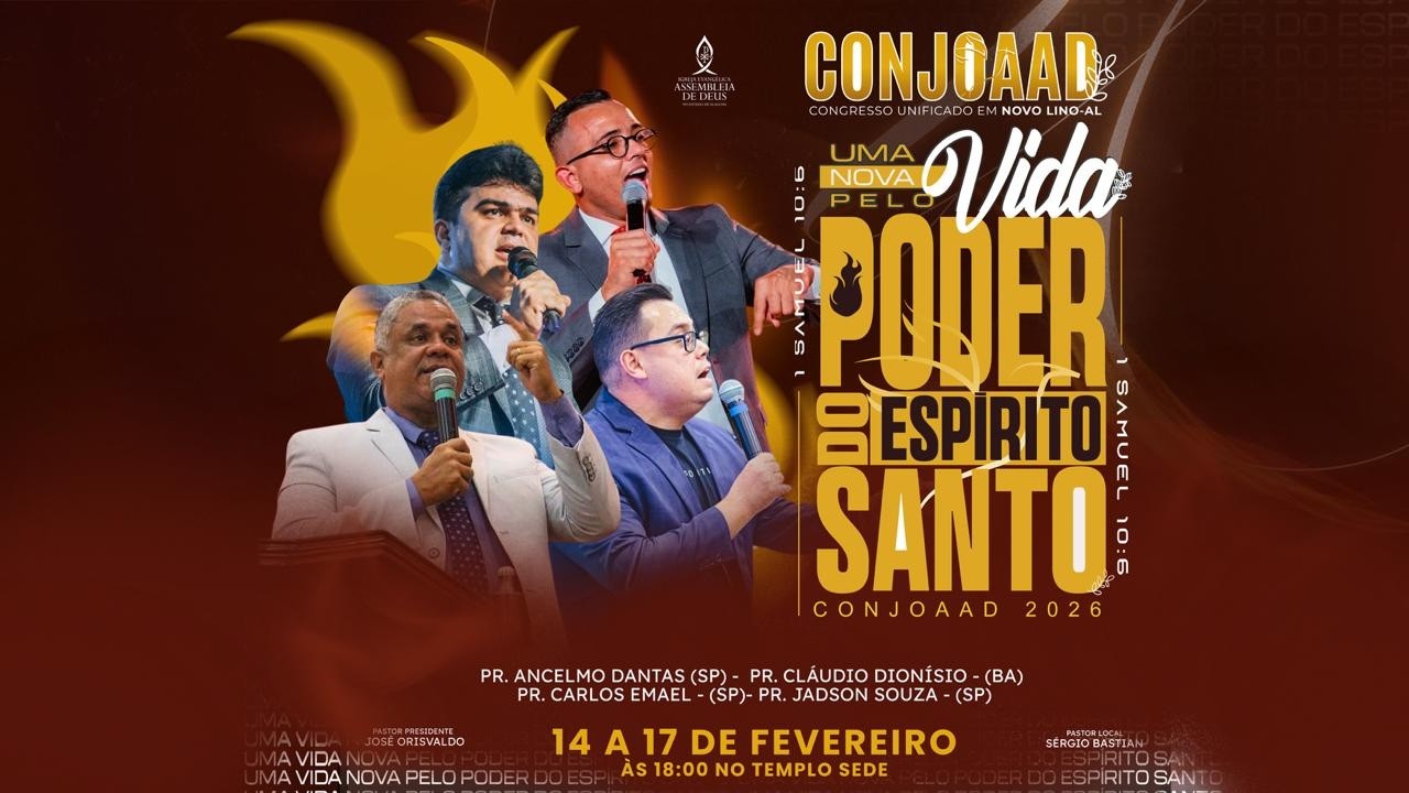 1º CONGRESSO UNIFICADO - AD NOVO LINO (SEGUNDO DIA)