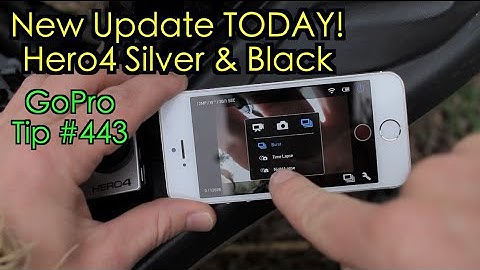 Hero4 - New Update Today! Quick Review Too! GoPro Tip #443 | MicBergsma