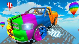 Impossible Pickup Truck Stunt Driving Game #Android GamePlay HD #Truck Driving Simulator #Games Free screenshot 5